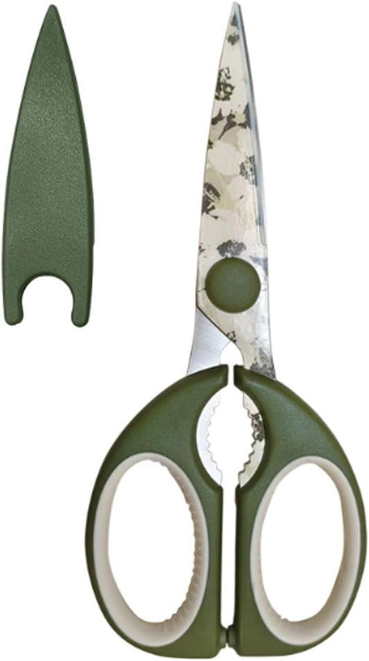 Multi-Purpose Kitchen Scissors | Stainless Steel Blades · Food-Grade Material · Easy to Clean