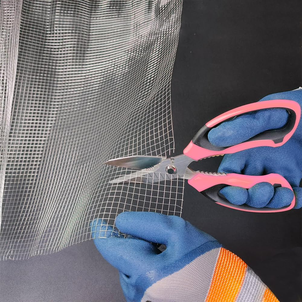 Multi-Purpose Kitchen Scissors | Pink Protective Sheath · Sharp Stainless Steel Blades · Ergonomic Handle